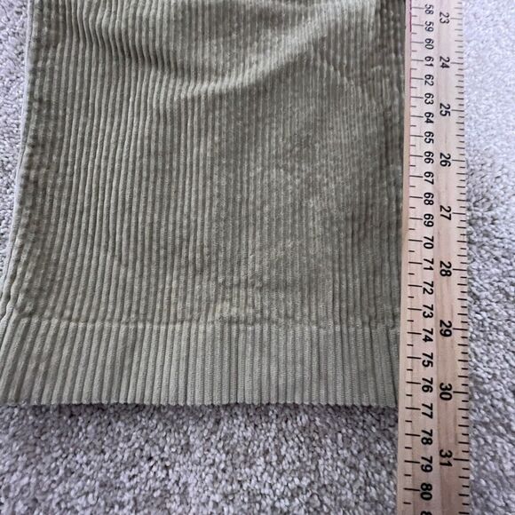 Lands' End Mens Pants Size 36 Beige Corduroy Pleated Front Traditional Fit - Picture 5 of 7